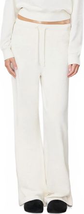 &Eacute;terne Drawstring Wide Leg Sweatpant In Bone