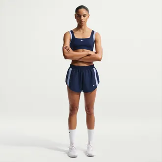 Nike Womens One Woven Shorts in Blue | IR1954-411