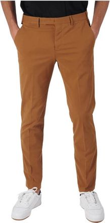 Pantaloni Torino Klassieke Amerikaanse zak herenbroek - Heren - Chinos - Bruin - L - Broeken