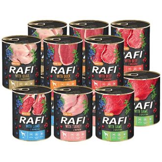 OEM Mezcla De 6 Sabores Rafi Dolina Noteci, 12 X 800 G