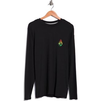 Volcom Crawdad Long Sleeve Graphic T-Shirt in Black at Nordstrom Rack, Size Xx-Large