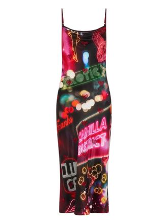 Camilla Electric Loveland midi-jurk - Rood