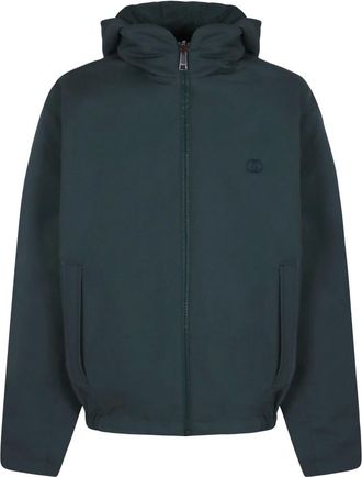 Gucci Light Jackets, male, Green, L, Reversible Jacket