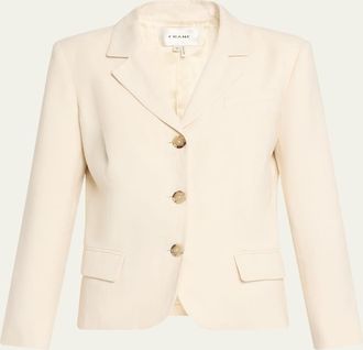 Frame Denim The Linen Smart Blazer