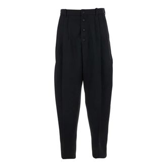 Jacquemus Wide Trousers, male, Black, Size: XS Le Pantalon Fernando