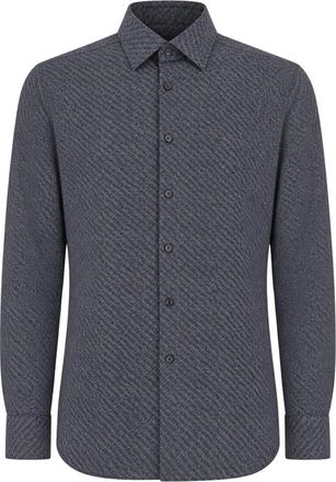 Xacus Camicia Elegante - - Shirts - Uomo - Blu - L