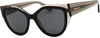 Ferragamo SF2004S 024 Transparent Grey/Black/Smoke