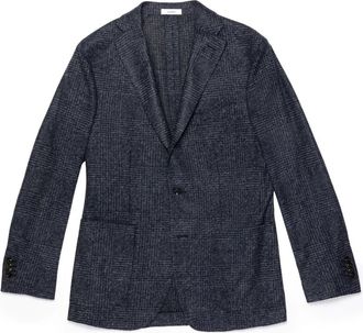 Boglioli Stijlvolle Jas - Heren - Blazers - Grijs - L - Wol - Jassen