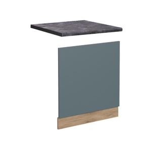 Vicco Panel Frontal R-line, Gris Azulado, 60 Cm, Et Antracita Vicco