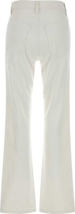 Jil Sander Womens Trouser White Cotton