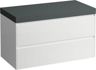 Laufen Laufen - Lani Encimera De Lavabo Gris Tr&aacute;fico Incl. Mueble Bajo