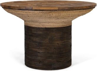 Giner&Colomer Mesa de comedor de teca de 120 cm