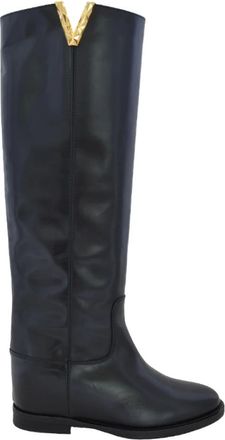 Via Roma 15 Stivale 4055 - - Shoes - Donna - Nero - 36 EU