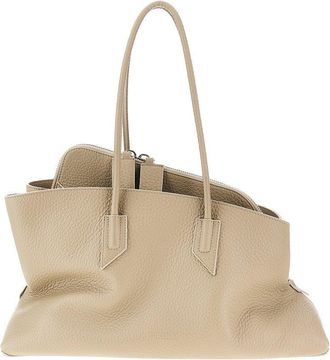 The Attico Leather medium La Passeggiata bag Woman One Size