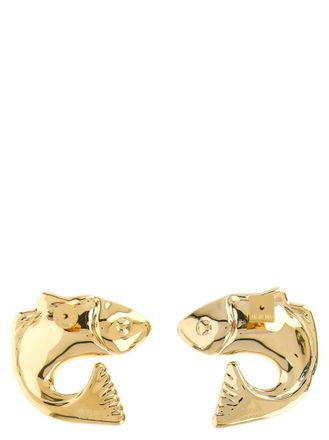 Jacquemus Golden Stud Earrings