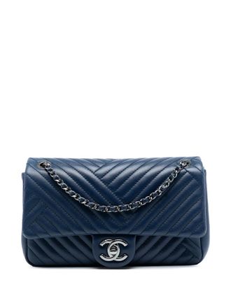 Chanel 2015-2016 Small Lambskin CC Crossing Flap shoulder bag - Blue