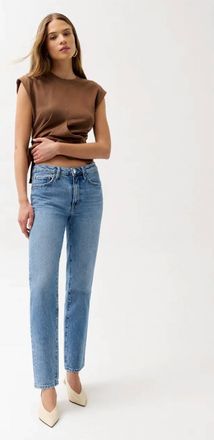 Pistola Denim Aleks Straight Leg Jean In Muse