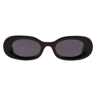 Off-white AMALFI Dark Grey Oval Unisex Sunglasses OERI087 1007 49