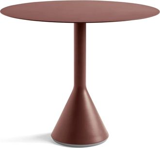 HAY Palissade Cone Tisch &Oslash; 90 x H 74 cm, iron red