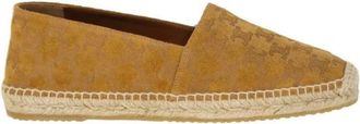 Celine Espadrilles, male, Brown, Size: 10 US Calfskin Espadrilles with Braided Jute Sole