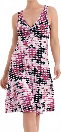 Anita Mala Dress In Black/white
