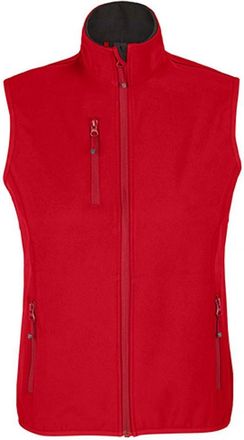 SOLS Dames/Dames Falcon Bodywarmer Softshell met rits (Peperrood)