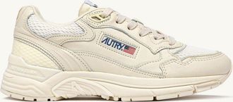 Autry SNEAKERS HYPERWAY IN MESH E PELLE WHISPER WHITE