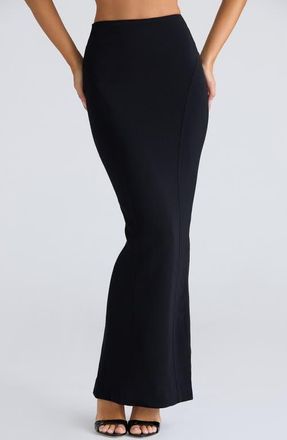 House of CB The Midi Skirt in Black at Nordstrom, Size X-Small A