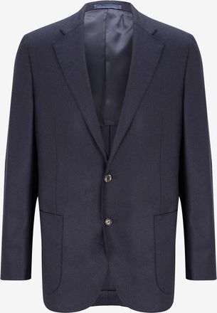 Caruso Einreihiger Blazer aus Wolltwill Boheme