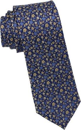 Ben Sherman Ditsy Floral Tie in Navy/Gold at Nordstrom Rack