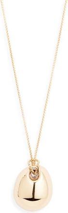 Open Edit Orb Pendant Necklace in Gold at Nordstrom