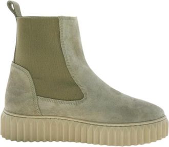 Voile Blanche Chelsea Boots, female, Green, 5 UK, Green Suede Ankle Boot Sneaker Sole