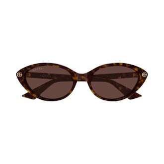 Gucci Sunglasses, female, Brown, Size: 54 MM Sunglasses