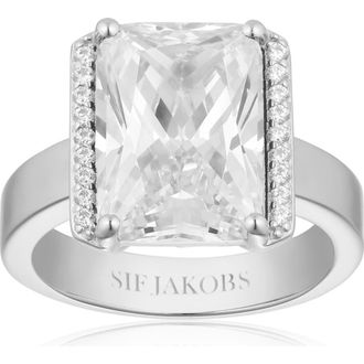 Sif Jakobs Jewellery Ring Roccanova Altro Grande in 925 Sterling Silver at Nordstrom, Size 7.5