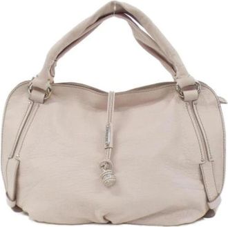 Celine Pre-owned Handbags, female, Pink, Size: ONE SIZE Pre-owned Leather celine-bags