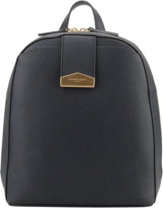 Pourchet Cavalcade Rugzak - Dames - Rugzakken - Blauw - ONE Size - Leer - Tassen
