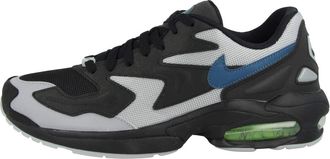 Nike Nike Air Max2 Light, Mens Track & Field Shoes Track & Field Shoes, Multicolour (Black/Thunderstorm/Wolf Grey/Volt 000), 6 UK (40 EU)