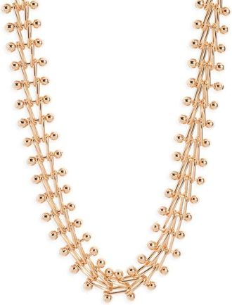 Open Edit Bold Ball Chain Collar Necklace in Gold at Nordstrom