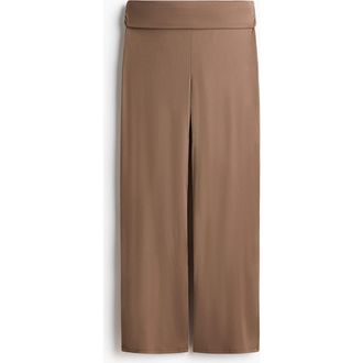 H&M Jersey Trousers in Beige at Nordstrom, Size X-Small