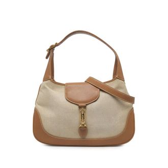 Gucci Pre-owned Gucci Medium Canvas Jackie 1961 Crossbody Ladies ZPBVDDGATZ34228P