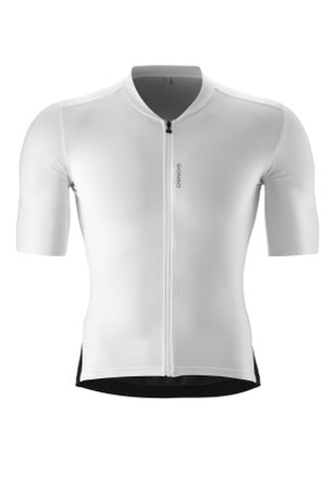 Gonso Radtrikot GONSO SITIVO Jersey Red M, Herren, Gr. XXL, weiss (wei&szlig;), 45% Polyamid, 35% Polyester, 20% Elasthan, Rundhals, Trikots Radtrikot, Herren Rad
