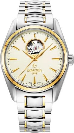 Roamer Searock Champagne Dial Mens Watch 984985 47 35 20
