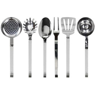Tognana Tognana Riflex, set 6 mestoli in acciaio inox, qualit&agrave; professionale