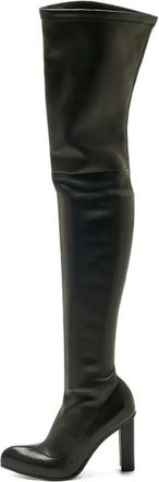 Alexander McQueen Stivali in pelle - Nero