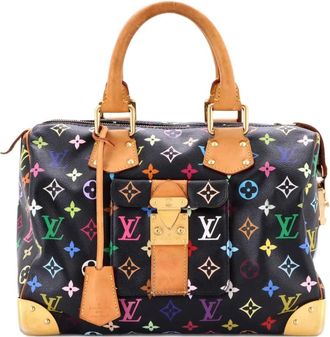 Louis Vuitton Speedy Handbag Monogram Multicolor 30 satchel - Zwart