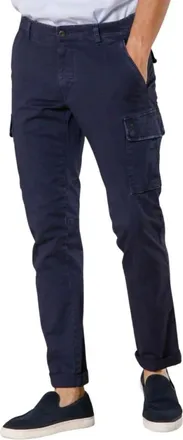 Mason's Broeken, Heren, Blauw, M, Katoen, Chile Cargo Broek