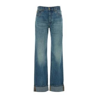 Lois Wide Jeans, female, Blue, Size: W30 New Maria Jeans