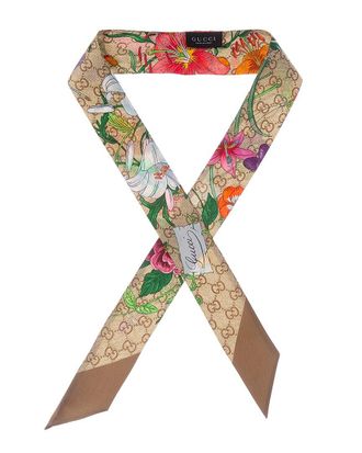 Gucci Gg Silk Scarf