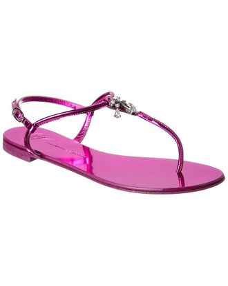 Giuseppe Zanotti Rock Leather Sandal