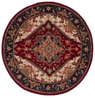 Safavieh Alfombra lana rojo 107 x 107 cm